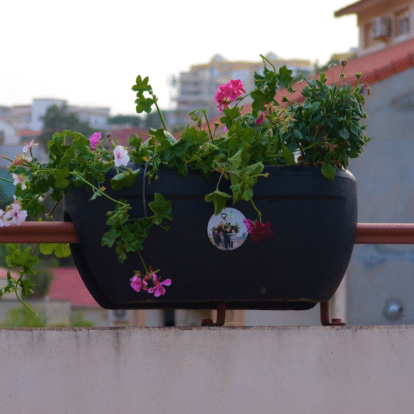 Pot « Rubi Plast » 25 cm x 25 cm x 50 cm – Image 3