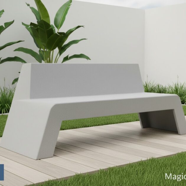 Banquette de jardin A8