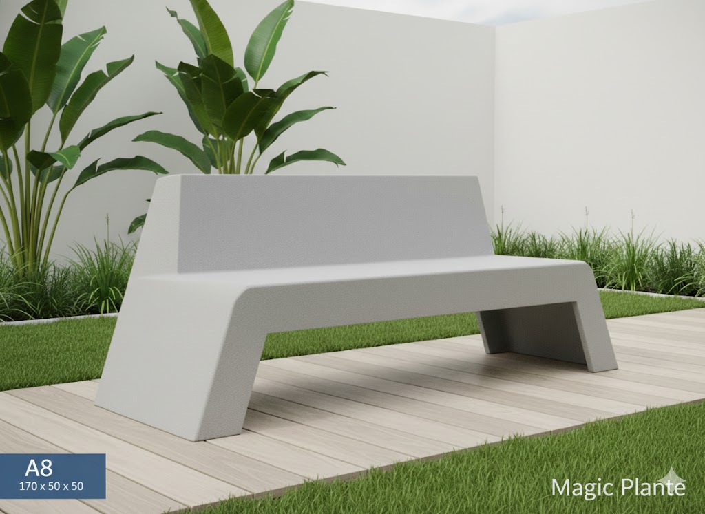 Banquette de jardin A8