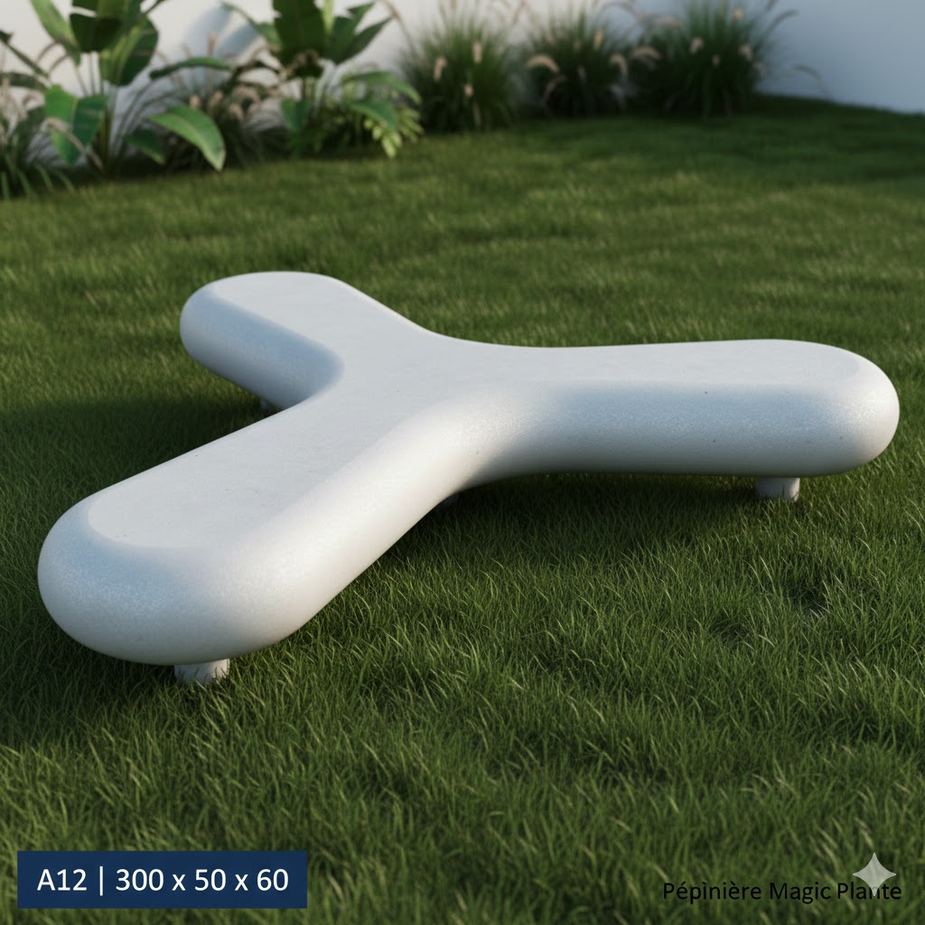 Banquette de jardin A12